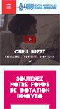 Mobile Screenshot of chu-brest.fr